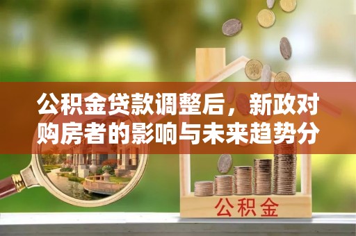 阜阳公积金贷款调整后，新政对购房者的影响与未来趋势分析