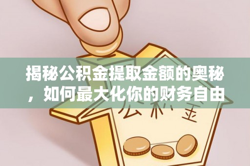 阜阳揭秘公积金提取金额的奥秘，如何最大化你的财务自由