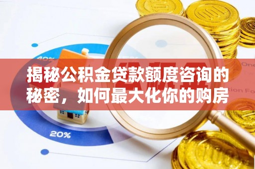 阜阳揭秘公积金贷款额度咨询的秘密，如何最大化你的购房资金