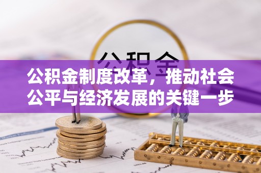 阜阳公积金制度改革，推动社会公平与经济发展的关键一步