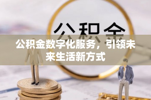 阜阳公积金数字化服务，引领未来生活新方式