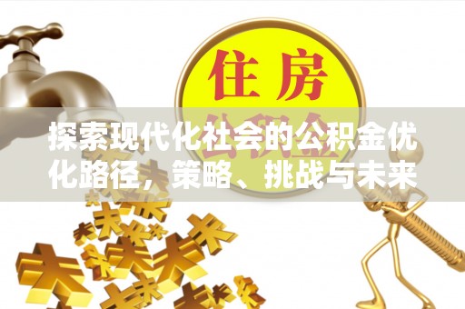 阜阳探索现代化社会的公积金优化路径，策略、挑战与未来展望