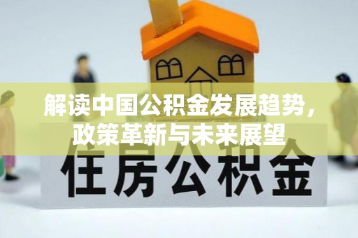 阜阳解读中国公积金发展趋势，政策革新与未来展望