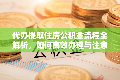 阜阳代办提取住房公积金流程全解析，如何高效办理与注意事项