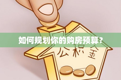 阜阳如何规划你的购房预算？