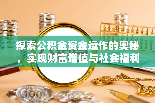 阜阳探索公积金资金运作的奥秘，实现财富增值与社会福利双赢