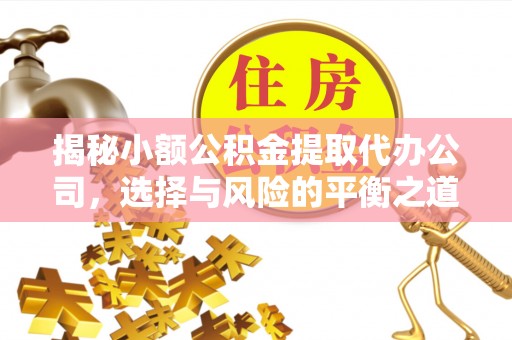 阜阳揭秘小额公积金提取代办公司，选择与风险的平衡之道