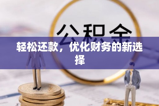阜阳轻松还款，优化财务的新选择