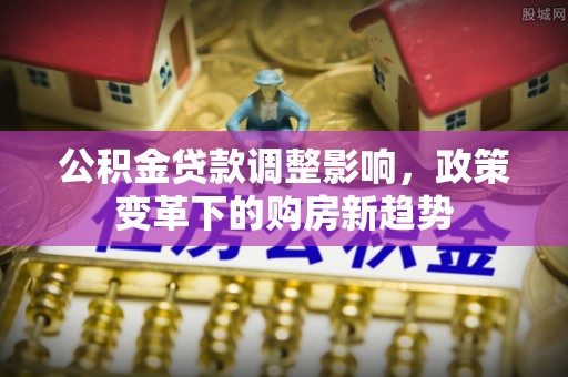 阜阳公积金贷款调整影响，政策变革下的购房新趋势