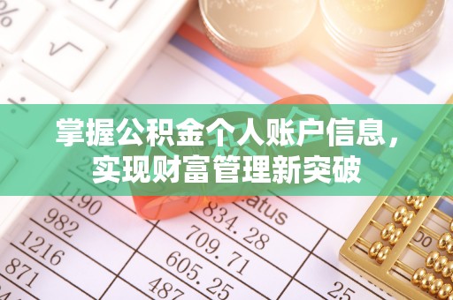阜阳掌握公积金个人账户信息，实现财富管理新突破
