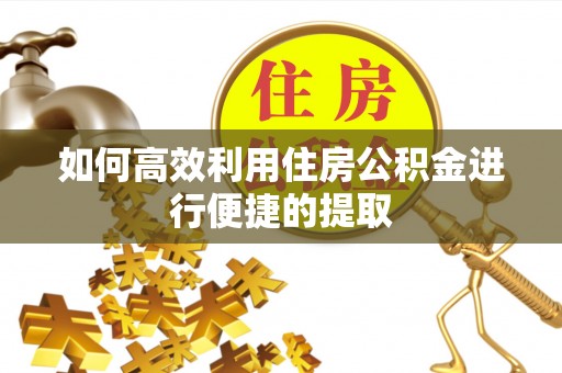 阜阳如何高效利用住房公积金进行便捷的提取