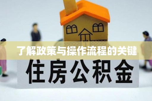 阜阳了解政策与操作流程的关键