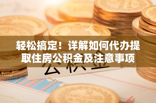 阜阳轻松搞定！详解如何代办提取住房公积金及注意事项