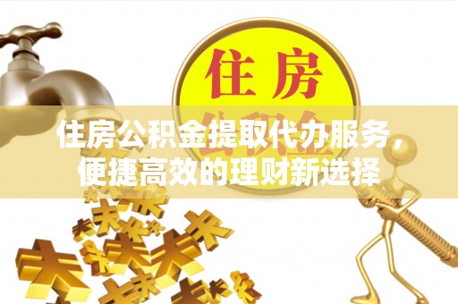 阜阳住房公积金提取代办服务，便捷高效的理财新选择