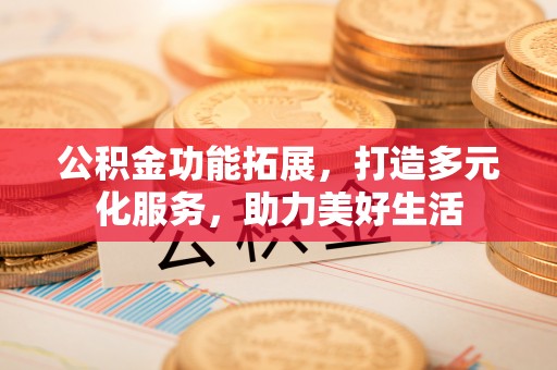 阜阳公积金功能拓展，打造多元化服务，助力美好生活