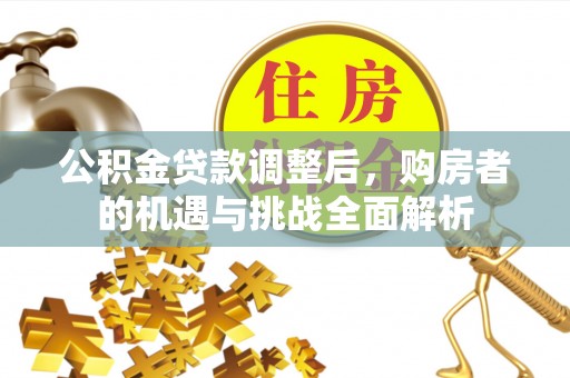 阜阳公积金贷款调整后，购房者的机遇与挑战全面解析