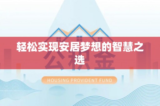 阜阳轻松实现安居梦想的智慧之选