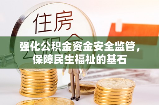 阜阳强化公积金资金安全监管，保障民生福祉的基石